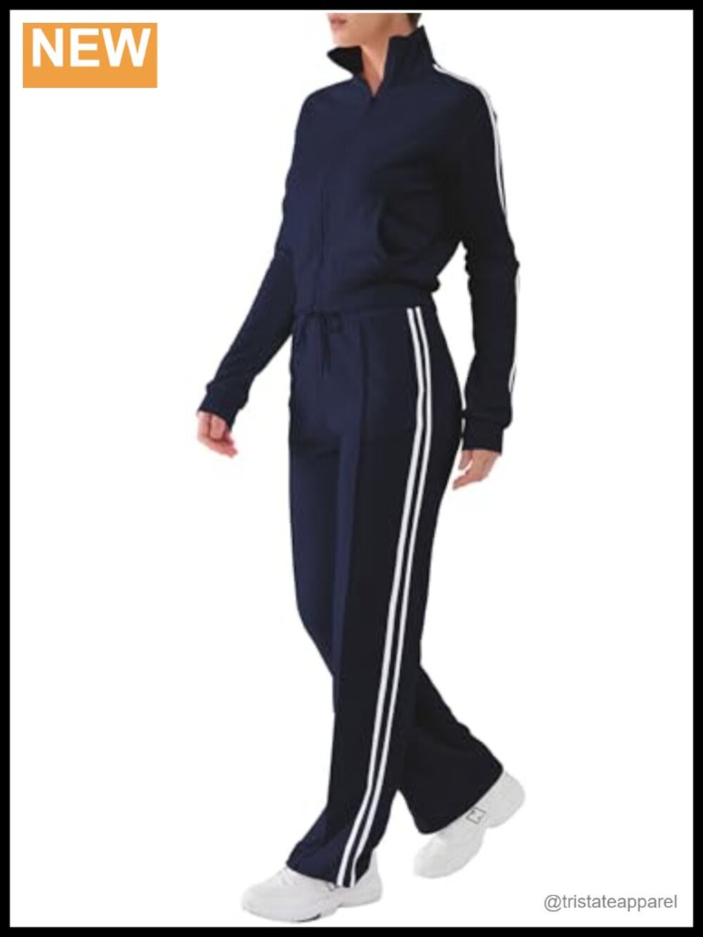 Women's 2 Piece Tracksuit Set Cotton Blend Zip Hoodie Jogger Sweatsuit
